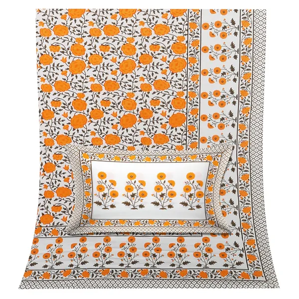 Marigold_Cotton_Bloom_Double_Bedsheet_With_Pillow_Cover